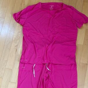 Lates by Kate - Bright Pink Loungewear Set